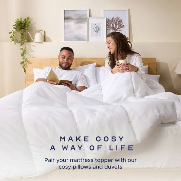 Snuggledown Scandinavian Hollowfibre Mattress Topper