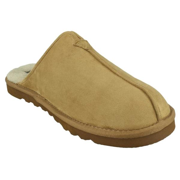 Skechers Mens Skechers Memory Foam Vegan Open Back Slippers Palco 66094