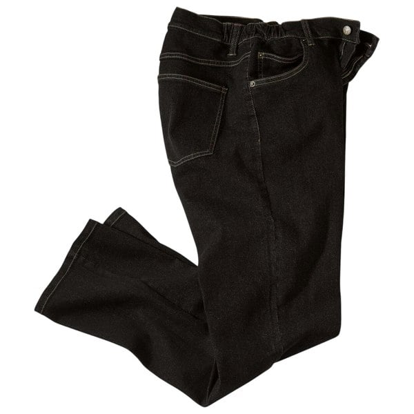 Atlas For Men Mens Stretch Regular Jeans - Black