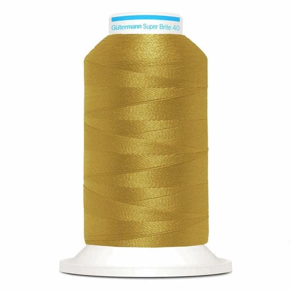 Gutermann Super Brite Polyester 40 Embroidery Thread 1000m Polyester Thread Suitable For Embroidery