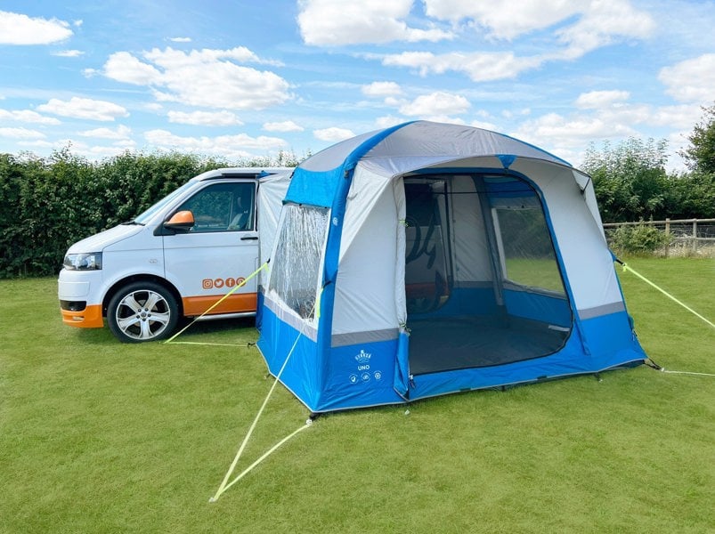 Uno Breeze Inflatable Campervan Awning OLPRO