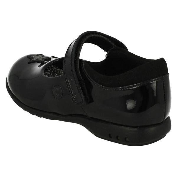 Clarks Girls Clarks School Shoes with Lights Trixi Bee