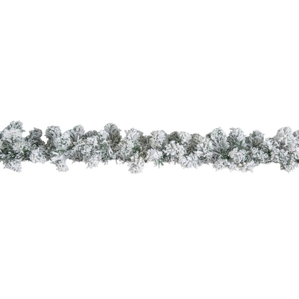 Samuel Alexander 2.7m Imperial Snowy Christmas Garland with 180 Tips