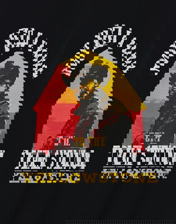 Yellowstone Mens Black Need a Ride Short Sleeved T-Shirt