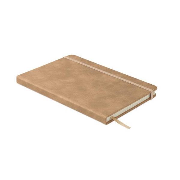 MidOcean Tine Smokey PU A5 Notebook - Khaki Brown - 