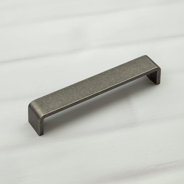 Handle & Home Antique Pewter Kitchen Cabinet D Handle