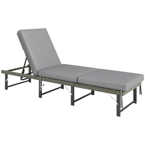 Rattan Sun Lounger