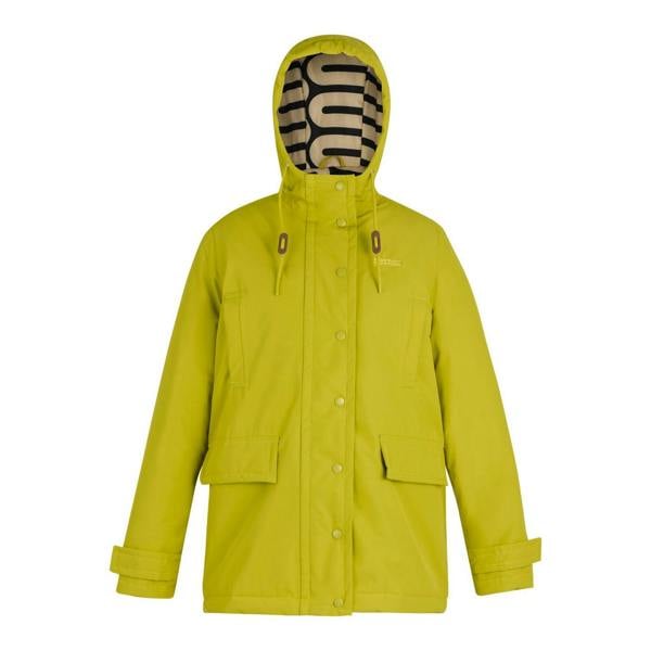 Regatta Womens/Ladies Orla Kiely Plain Mid Length Waterproof Jacket - Antique Moss