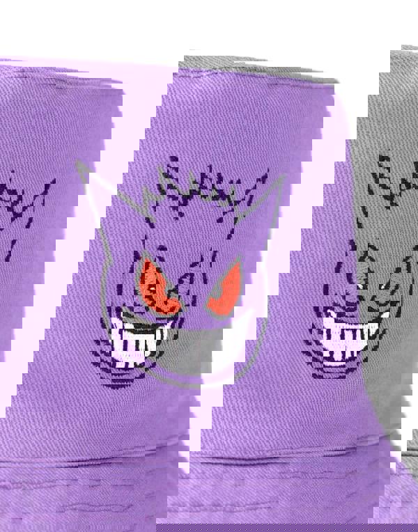 Pokemon Mens Purple Gengar Bucket Hat (One Size)