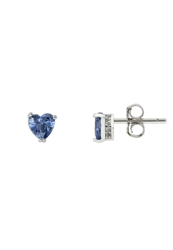 Push backing of the earrings.