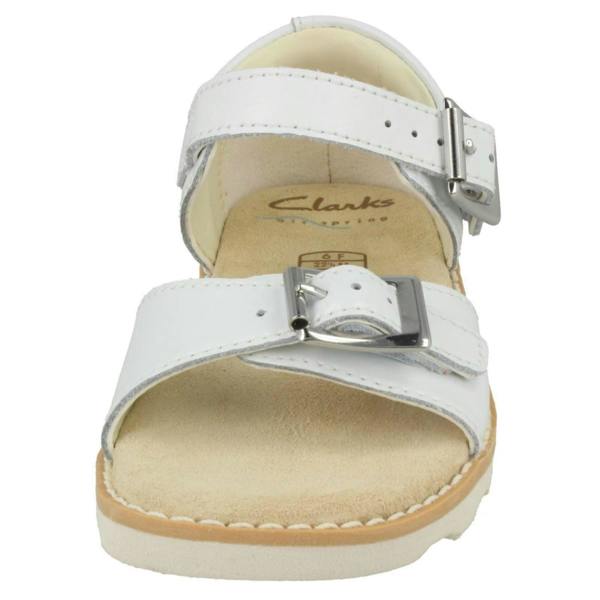 Clarks Girls Clarks Casual Summer Sandals Crown Bloom T