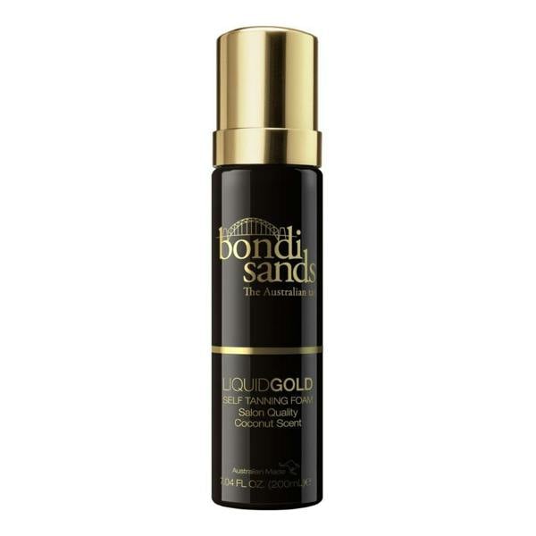 Bondi Sands Liquid Gold Self Tanning Foam Salon Quality Coconut Scent 200ml