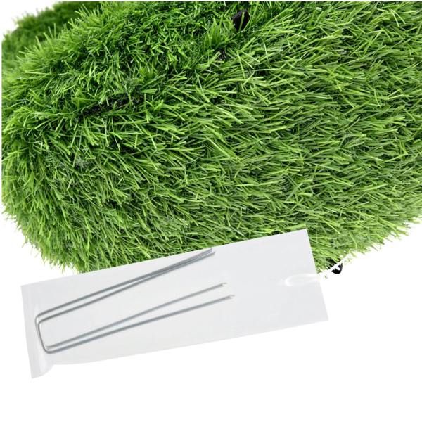 Artificial Grass Topiary Swan 45cm - Evergreenery