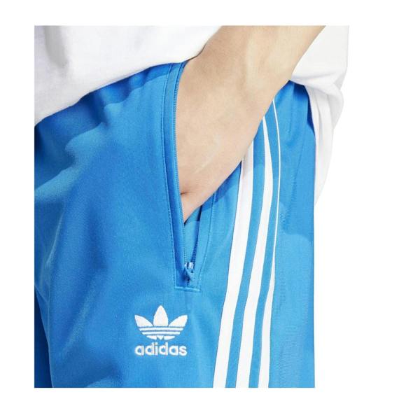 Adidas Mens Firebird Elasticated Waist Relaxed Fit Shorts - Blue - 