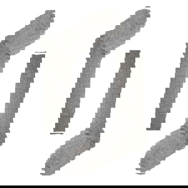 Jemsox Light Grey Marl Recycled Rib Mens Socks | Sustainable & Soft