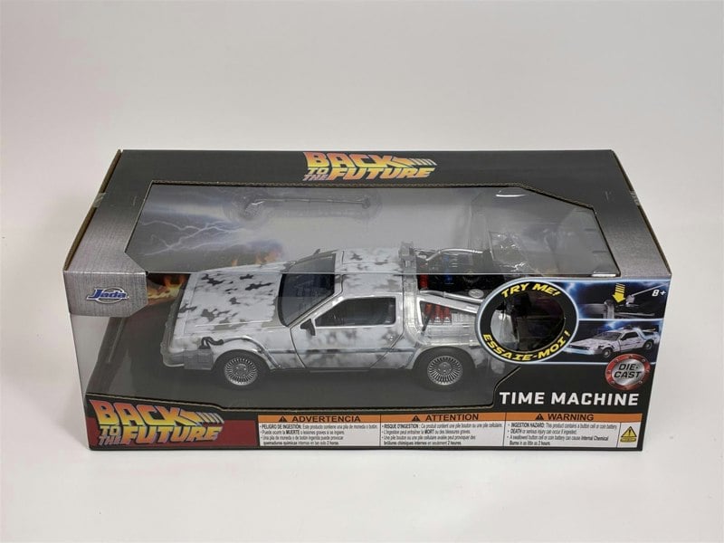 Jada Back To The Future Time Machine Frosted Working Lights 1:24 Jada 36145