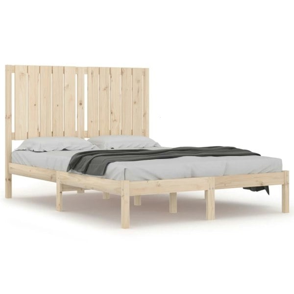 Berkfield Bed Frame Solid Wood Pine 120x200 cm