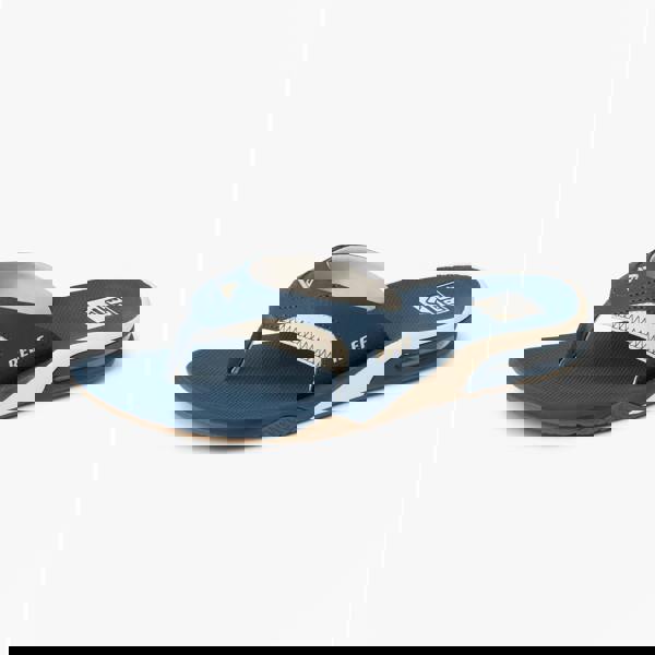 Reef Reef FANNING Mens Toe-Post Sandals Navy/Oat