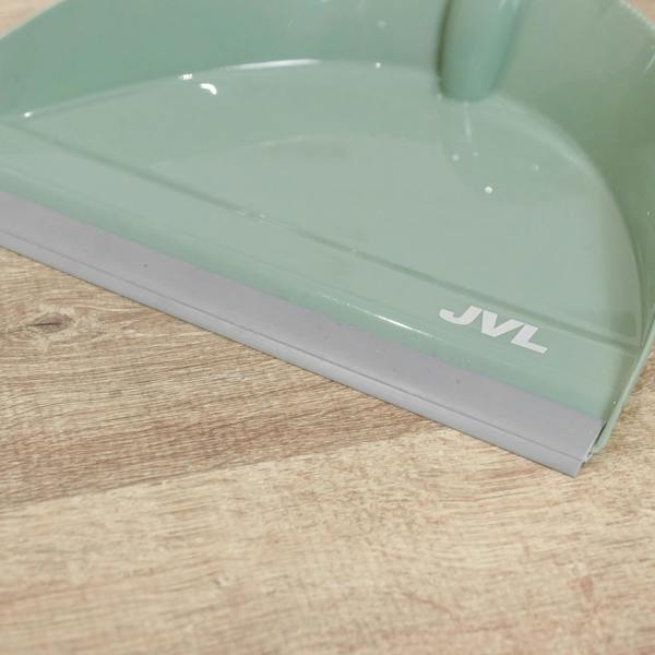 JVL Dust Pan And Brush Set - Green
