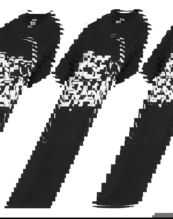 Rise To Remain Mens Black Band Logo Short Sleeved T-Shirt