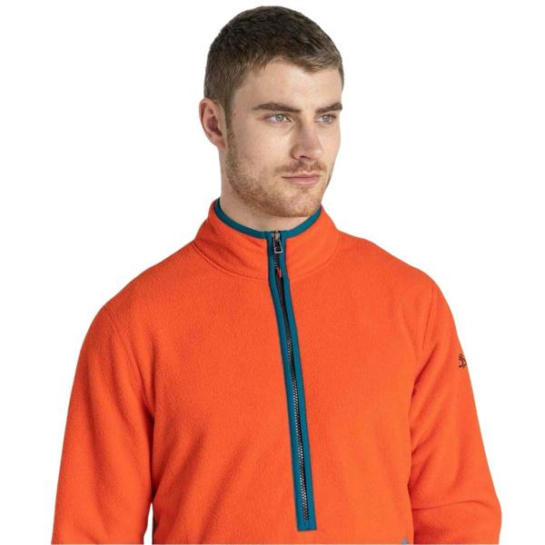 Craghoppers Mens Mock Neck Regular Sweatshirt - Macaw Red - 