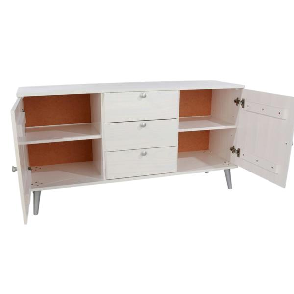 Core Products Augusta Curve Medium Sideboard with 2 Doors & 3 Drawers