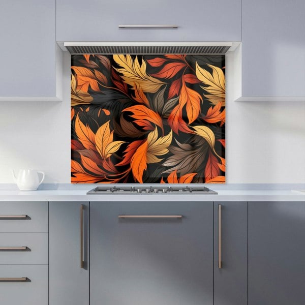 Warren Reed - Designer Autumn Leaves Design Kitchen Splashback