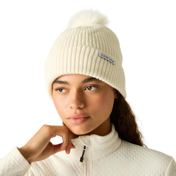 Dare 2B Womens/Ladies Glitz Beanie - Egret - 