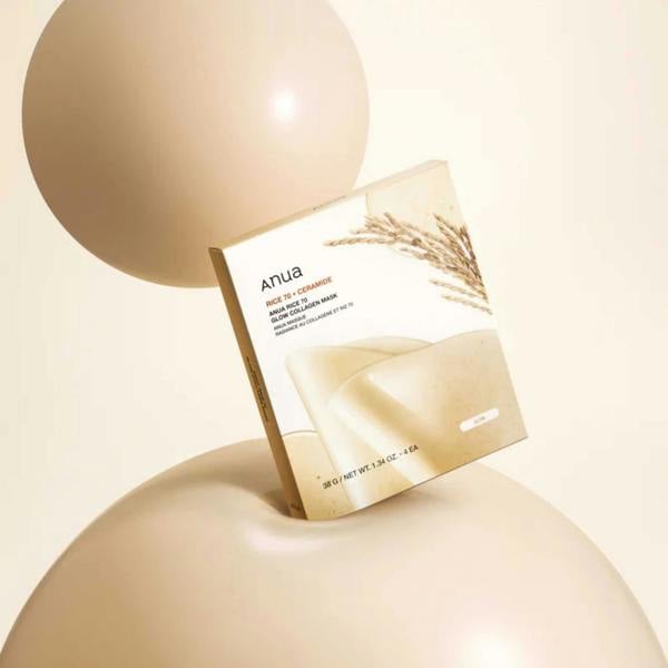 ANUA Rice 70% Glow Collagen Mask