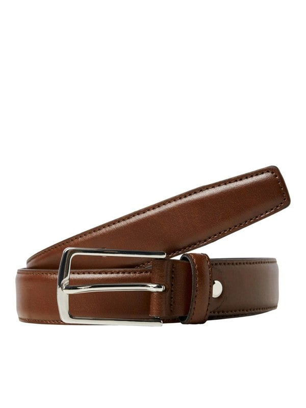 Jack & Jones CHRISTOPHER Mens Belt Cognac
