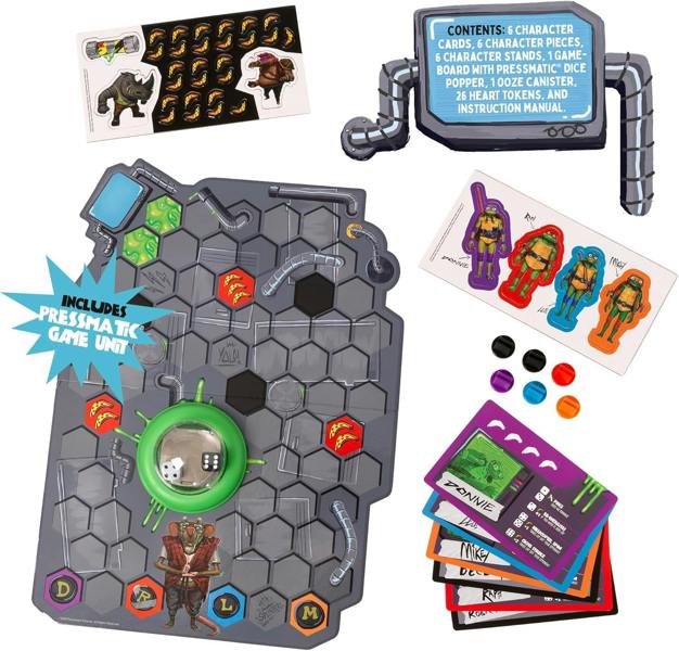 John Adams Teenage Mutant Ninja Turtles: Sewer Battle Pressmatic Game