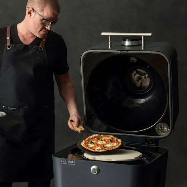 Everdure by Heston Blumenthal Heston Blumenthal Everdure Cordierite Pizza Stone 34cm x 34cm Beige