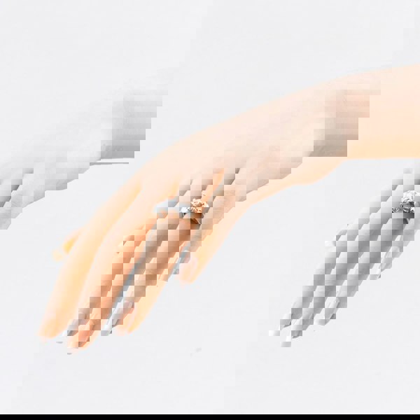 T. H. Baker Platinum 2.00ct Brilliant Cut Lab Grown Diamond Three Stone Ring LGR5026-200