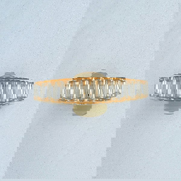 Large Hair Claw Clip Gold Jaw