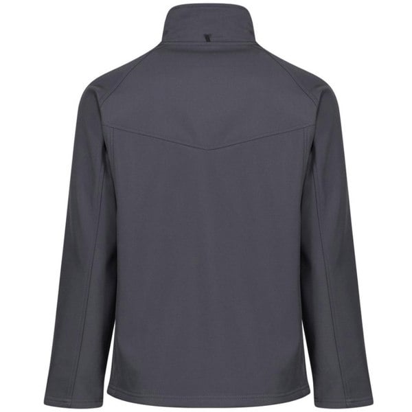 Regatta Uproar Mens Softshell Wind Resistant Fleece Jacket - Seal Grey