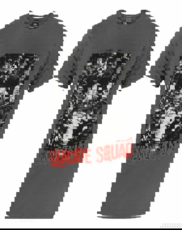 DC Comics Suicide Squad Unisex Grey Ha Ha Short Sleeved T-Shirt