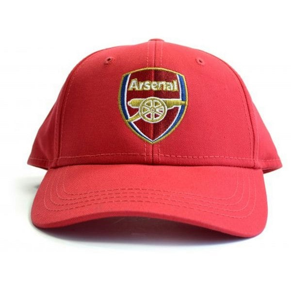 Arsenal FC Crest Baseball Cap - Red