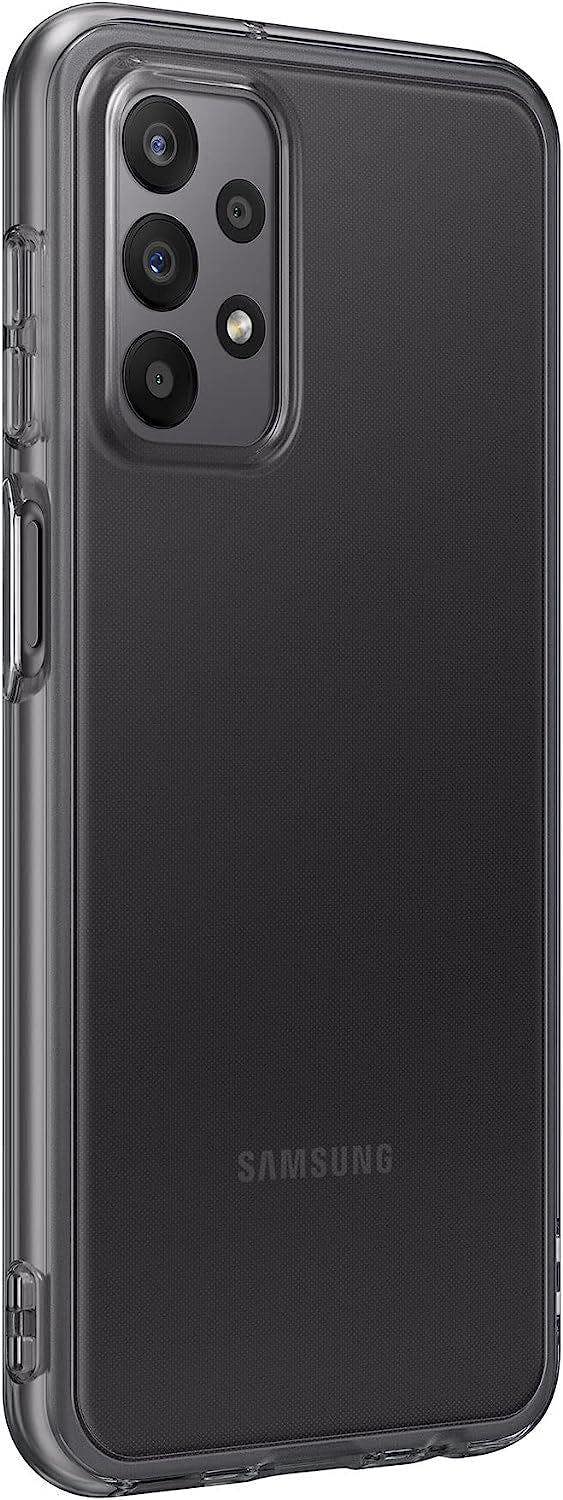 Samsung Galaxy A23 5G Soft Clear Cover Black - EF-QA235TBEGWW