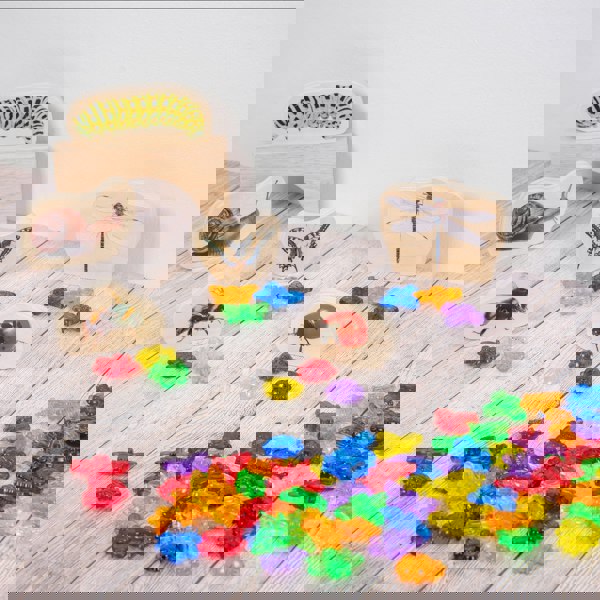 tickit Translucent Colour Bugs - Pack of 96