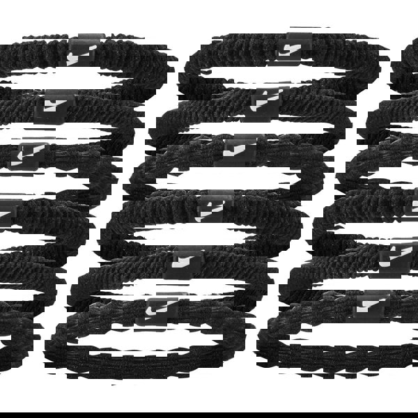 Nike 2024 Flex Hair Ties (Pack of 6) - Black