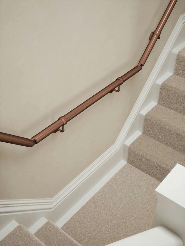 Handrails Direct Sambourne Antique Copper T Shape Handrail