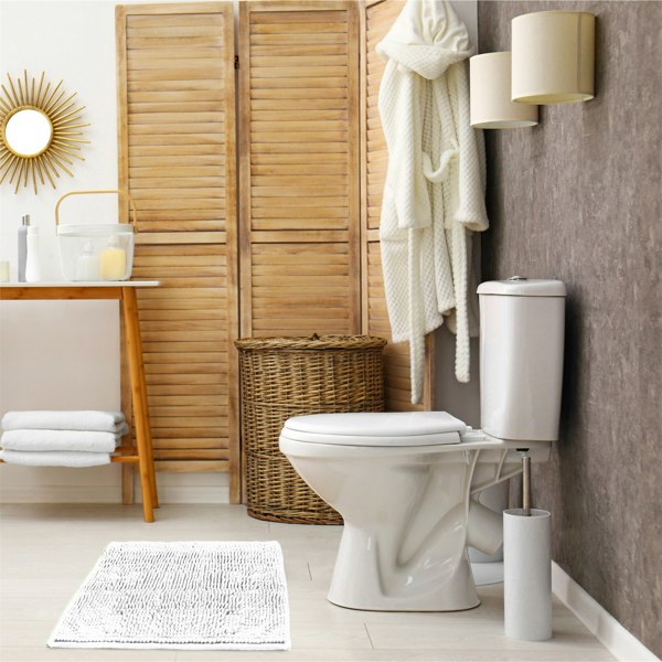 HomeSpace Direct Bobble Non-Slip Bathroom Bath Mat