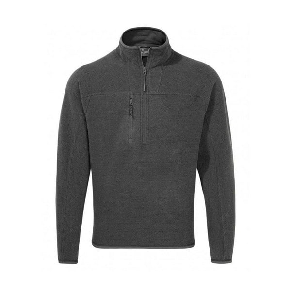 Craghoppers Men's Expert Active Marl Half Zip Fleece Top - Carbon Grey