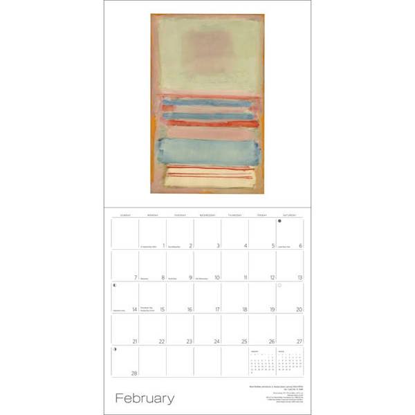 Mark Rothko Calendar 2027, Wall Calendars, Month To View, Art, Gift