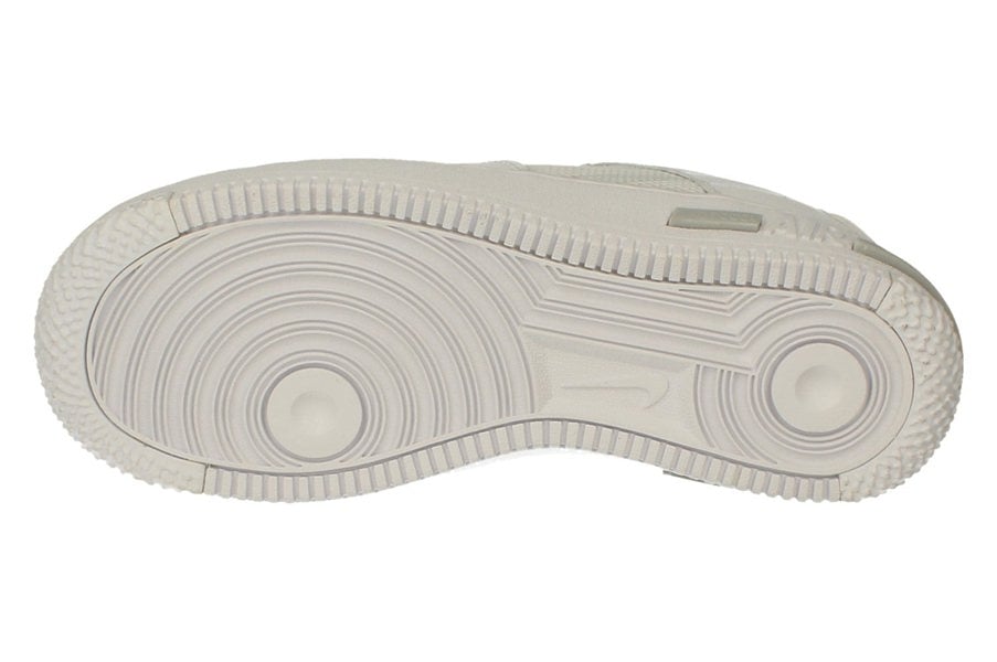 Nike Air Force 1 React Su GS Trainers Ct5117  101 - White Pure Platinum 101 - Photo 4