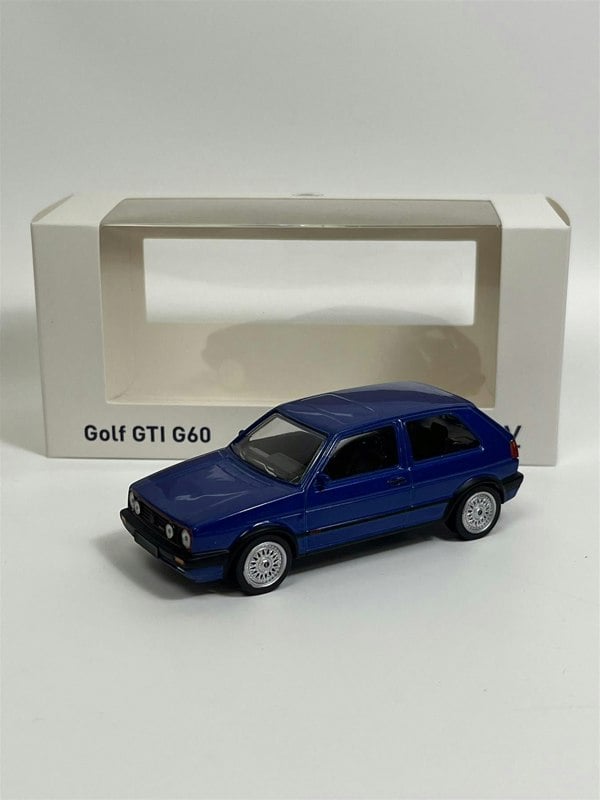 Norev VW Golf GTI G60 1990 Blue Metallic 1:43 Scale - 840064