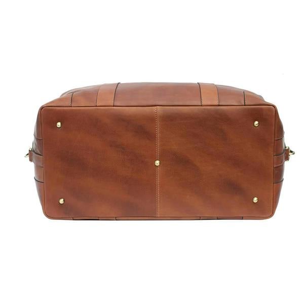 PRIMEHIDE Leather Holdall Vintage Style Duffle Bag Ridgeback