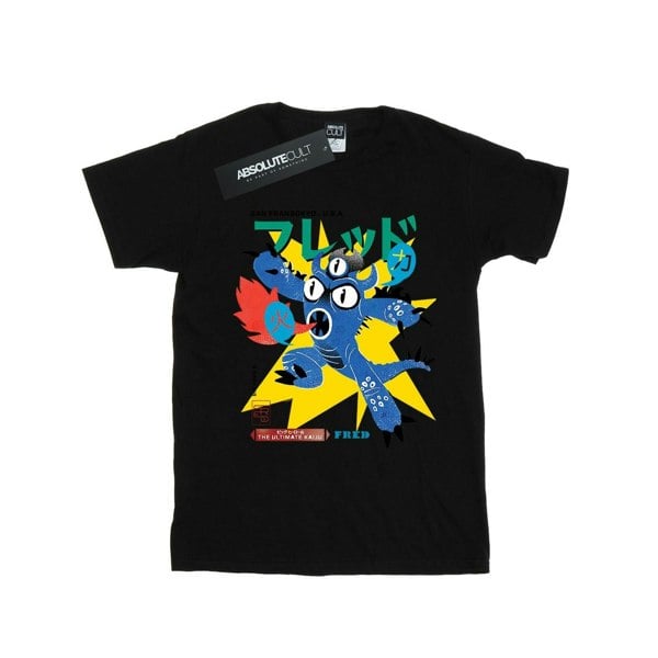 Disney Mens Big Hero 6 Fred Ultimate Kaiju T-Shirt - Black