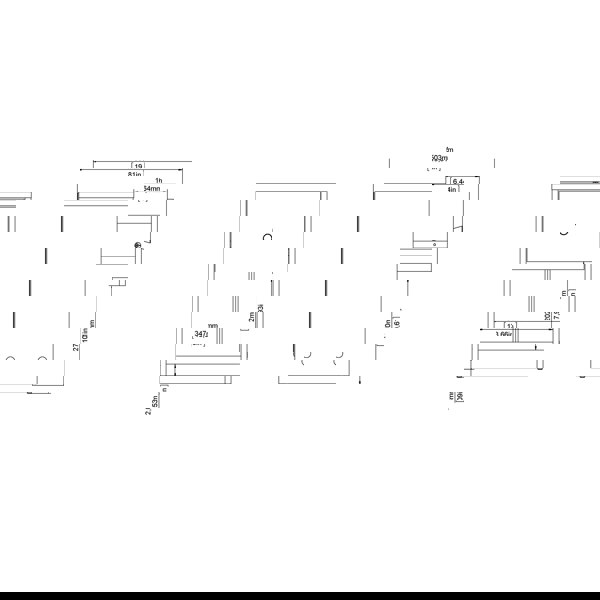 Furniture To Go May Bedside 1 Drawer in Black