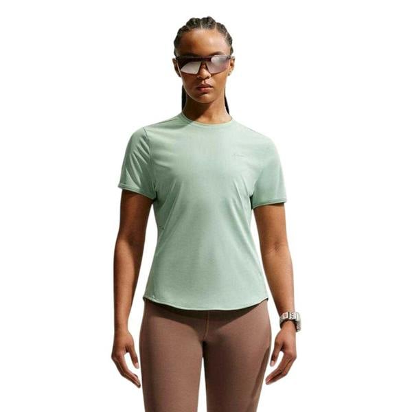 Nike Womens/Ladies Swift Dri-FIT Running T-Shirt - Green - 